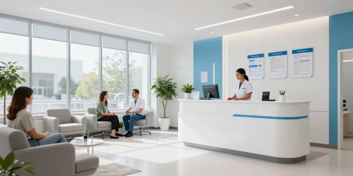 Hair transplant turkey consultation at a modern health clinic with compassionate healthcare provider.