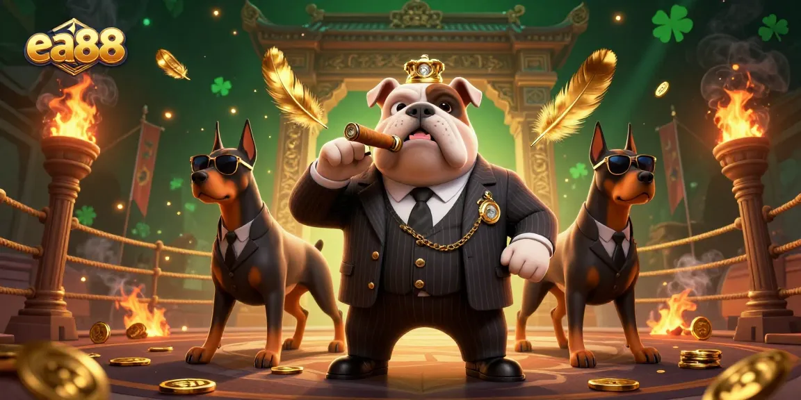 Engage in thrilling gameplay at ea88, featuring vibrant casino characters and dynamic betting elements.