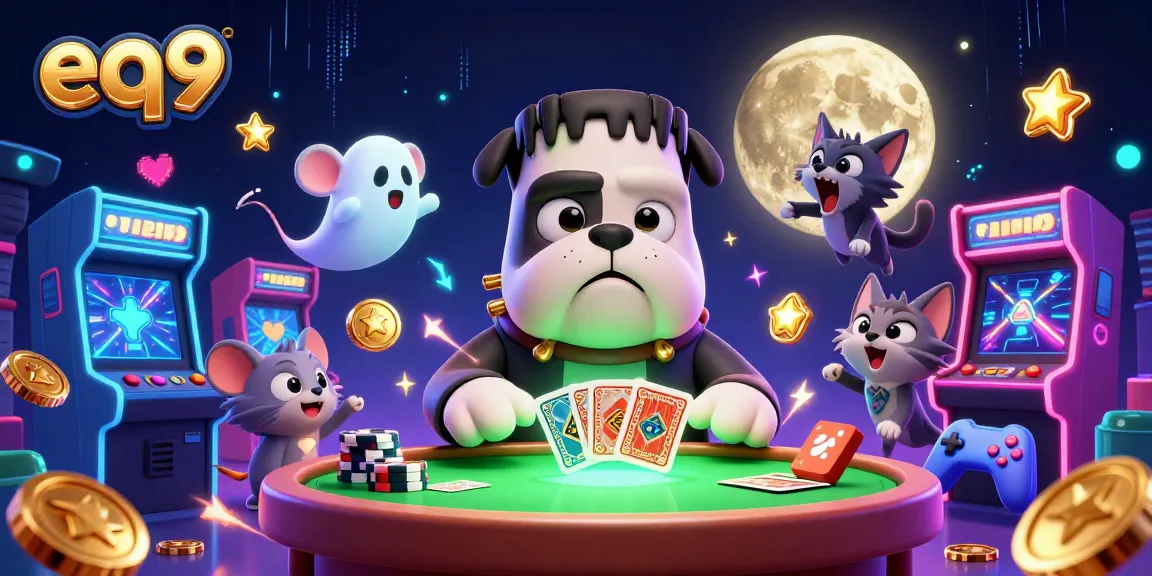 Experience exciting gameplay at eq9 casino with thrilling characters and vibrant casino elements.