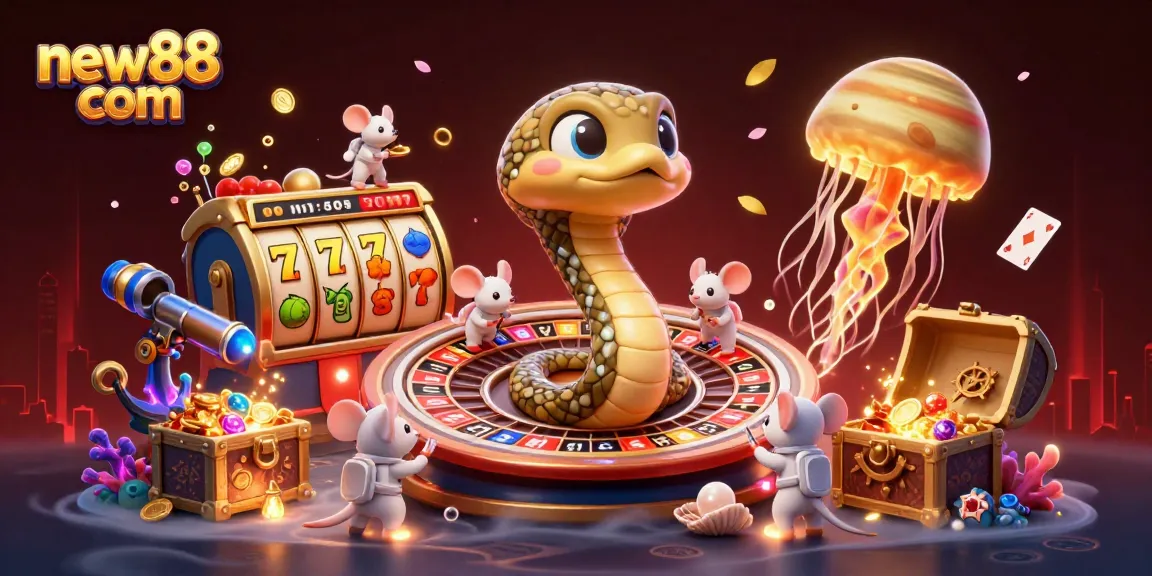 Experience thrilling gameplay at new88 com with vibrant slots, roulette, and rich casino visuals.