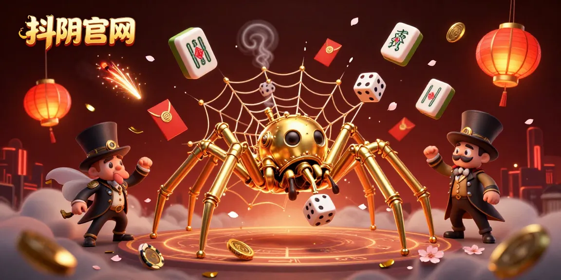 Engage with 抖阴官网 through dynamic gaming fun, featuring a spider's web of luck and adventure.