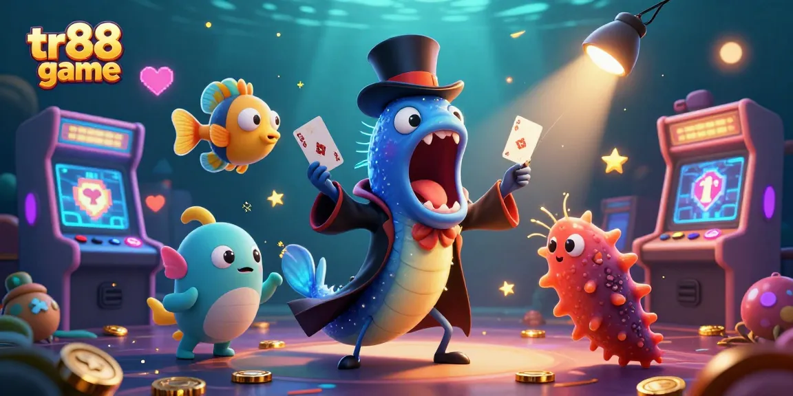 Experience the excitement of the tr88 game with vibrant characters and dynamic casino elements.