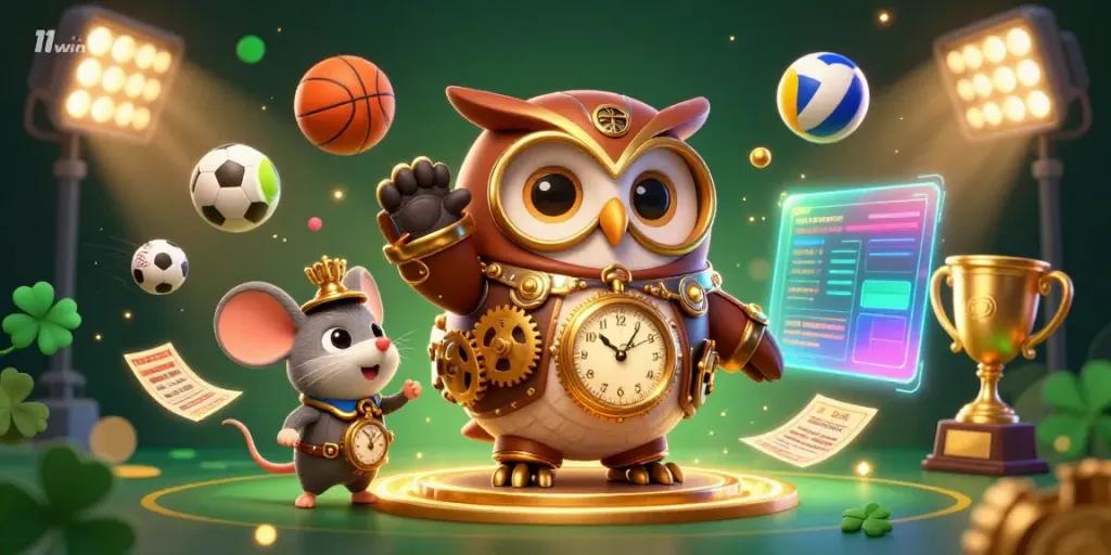 Experience the thrill of betting with 11win in a vibrant 3D world filled with casino games and sports excitement.