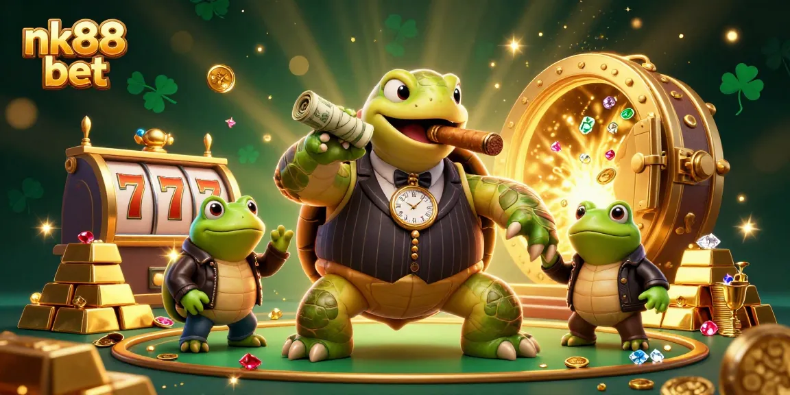 Experience thrilling gameplay with nk88 bet in a vibrant casino world filled with gems and riches.