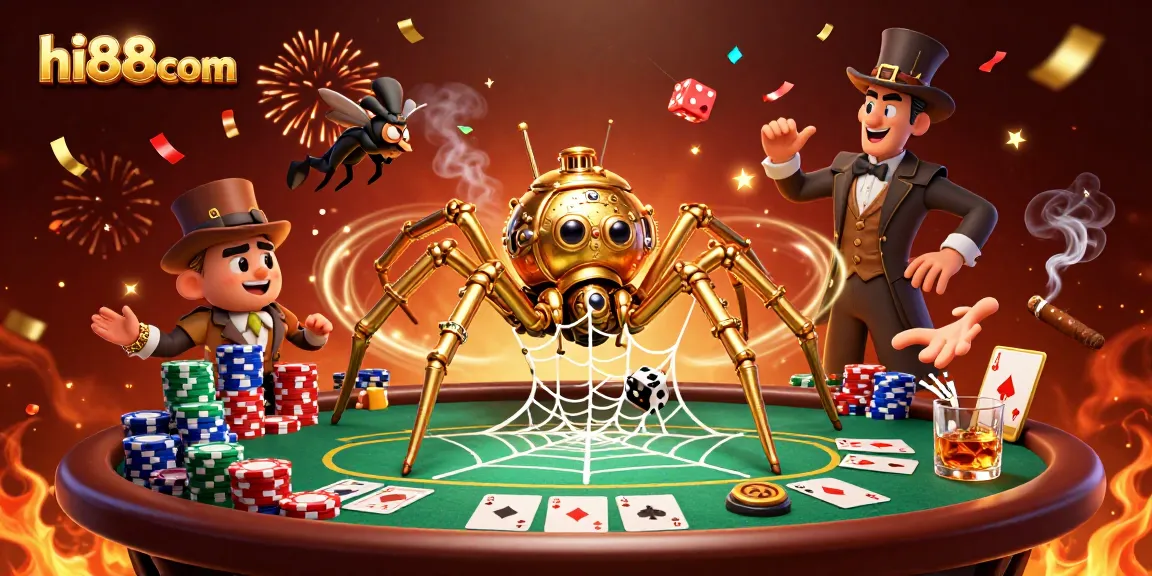 Win exciting rewards at hi88com with a vibrant casino scene featuring engaging gameplay elements.
